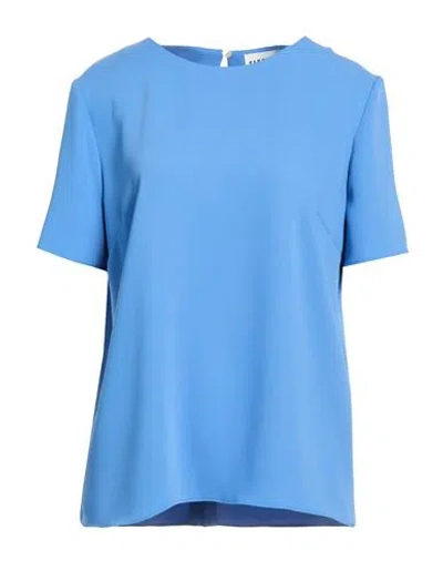 P.a.r.o.s.h P. A.r. O.s. H. Woman Top Slate Blue Size M Polyester