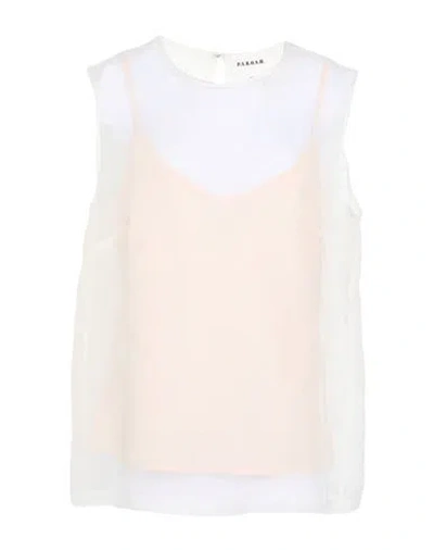 P.a.r.o.s.h P. A.r. O.s. H. Woman Top White Size M Silk In Multi