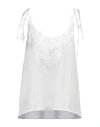 P.a.r.o.s.h P. A.r. O.s. H. Woman Top White Size M Silk, Cotton, Polyester