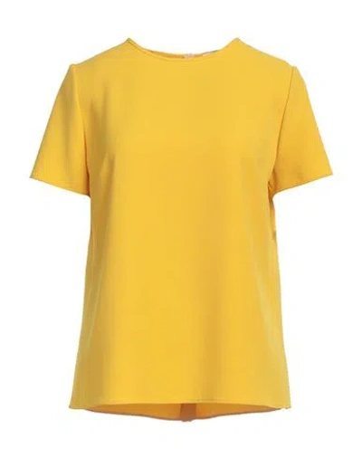 P.a.r.o.s.h P. A.r. O.s. H. Woman Top Yellow Size S Polyester, Elastane