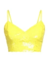 P.a.r.o.s.h P. A.r. O.s. H. Woman Top Yellow Size S Polyamide, Elastane