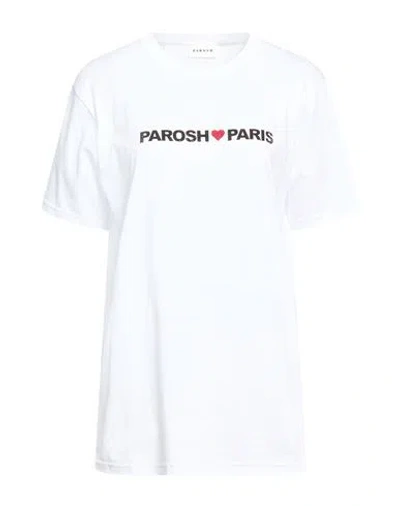 P.a.r.o.s.h P. A.r. O.s. H. Woman T-shirt White Size M Cotton