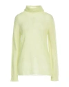 P.a.r.o.s.h P. A.r. O.s. H. Woman Turtleneck Lime Green Size L Mohair Wool, Polyamide, Wool