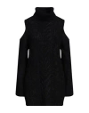 P.a.r.o.s.h P. A.r. O.s. H. Woman Turtleneck Black Size S Cotton, Alpaca Wool, Polyamide In Black