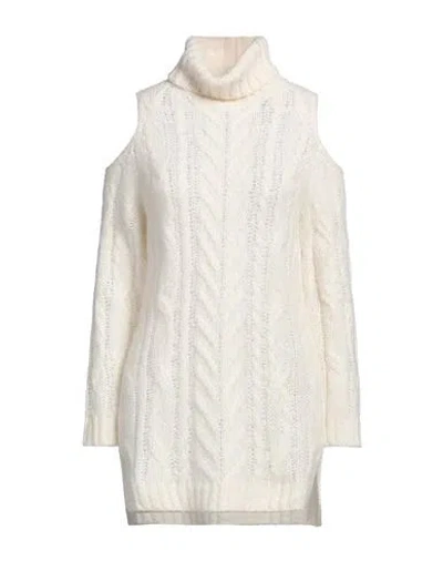 P.a.r.o.s.h P. A.r. O.s. H. Woman Turtleneck Ivory Size S Cotton, Alpaca Wool, Polyamide In White