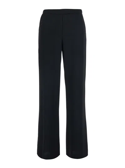 P.a.r.o.s.h P. A.r. O.s. H. Women's Elastic Waist Wide-leg Pants With Side Pockets In Multi