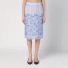 P.a.r.o.s.h Palazzo Trousers Blue