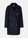 P.a.r.o.s.h 'paffuto' Blue Wool Blend Dress In Blue