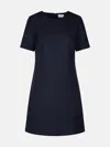 P.a.r.o.s.h 'paffuto' Blue Wool Blend Dress In Blue
