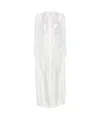 P.a.r.o.s.h Paillette-embellished Shirt Dress In White