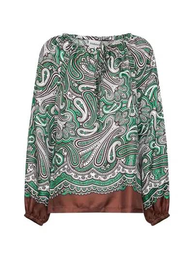 P.a.r.o.s.h Paisley Blouse In Multi