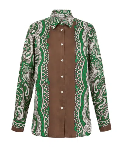 P.a.r.o.s.h Skindy Paisley-pattern Shirt In Multi