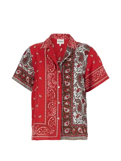 P.a.r.o.s.h Paisley-pattern Shirt In Red