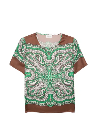 P.a.r.o.s.h Paisley Print Blouse In Multi