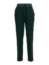 P.a.r.o.s.h Green Wool Pants In Green