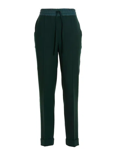 P.a.r.o.s.h Liliuxy Trousers In Green