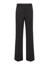 P.a.r.o.s.h Horn Wool Casual Pants In Negro