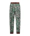 P.a.r.o.s.h Paisley-pattern Trousers In Green