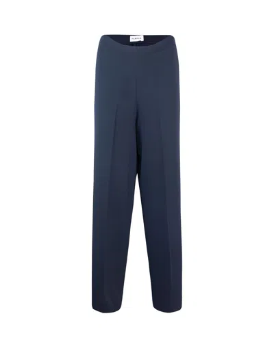 P.a.r.o.s.h . Pantalone A Gamba Larga Blu In Blue