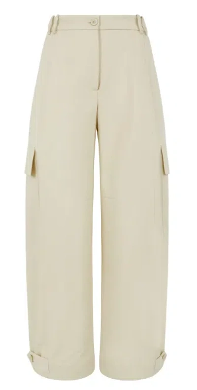 P.a.r.o.s.h Parosh Pantalone In White