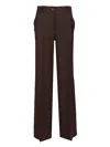 P.a.r.o.s.h Palazzo Trousers In Brown