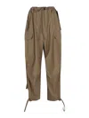 P.a.r.o.s.h Parosh Relaxed-fit Cargo Pants With Multiple Pockets In Beige