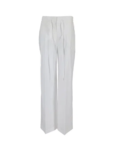 P.a.r.o.s.h Parosh Pantalone In White