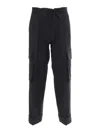 P.a.r.o.s.h Pants With Patch Pockets In Black