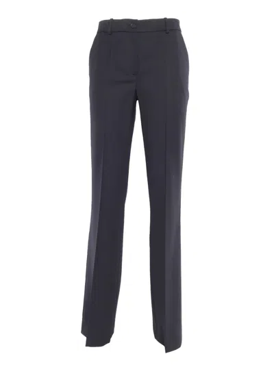 P.a.r.o.s.h Pleated Tailored Trousers In Black