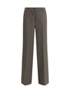 P.a.r.o.s.h P. A.r. O.s. H. Powo Palazzo Trousers In Taupe In Brown