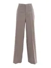P.a.r.o.s.h Pleated Trousers In Grey