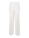 P.a.r.o.s.h White Raisa High-waisted Tailored Trousers In White