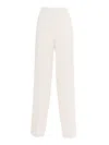 P.a.r.o.s.h . Wide-leg Tailored Pants With High Waist In White
