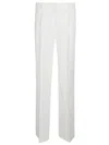 P.a.r.o.s.h Straight Leg Tailored Trousers In White