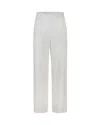 P.a.r.o.s.h White Palazzo Pants In White