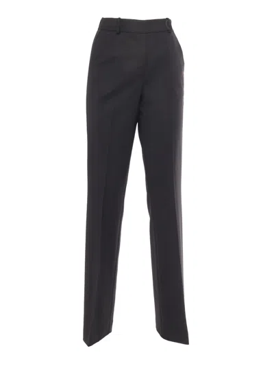 P.a.r.o.s.h Pants With Band Detail In Black