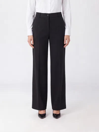 P.a.r.o.s.h Parosh Pants Woman Color Blue In Black