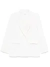 P.a.r.o.s.h Parosh Single-breasted Blazer Jacket In Neutrals