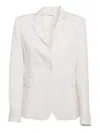 P.a.r.o.s.h Cream-colored Blazer In White
