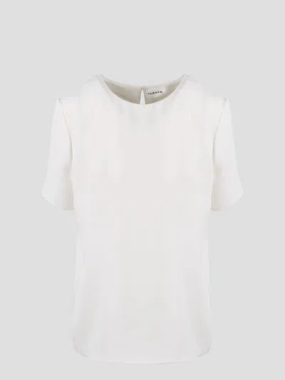 P.a.r.o.s.h Panty Blouse In Blue Beige