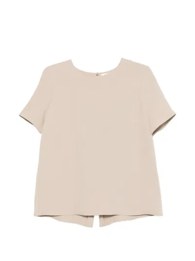 P.a.r.o.s.h Panty Short-sleeve T-shirts In Neutral