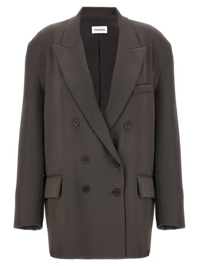 P.a.r.o.s.h P.a.r.o..h. 'poker24' Blazer In Gray