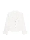 P.a.r.o.s.h Patch-pocket Jacket In White