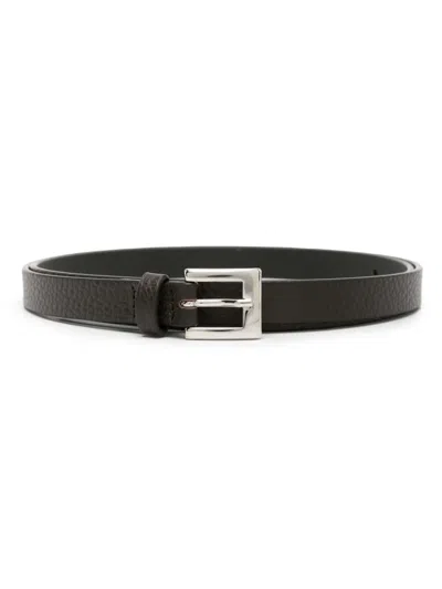 P.A.R.O.S.H PEBBLED LEATHER BELT