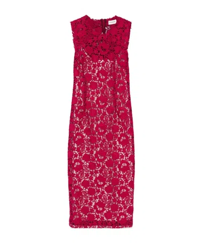 P.a.r.o.s.h Floral-lace Sleeveless Dress