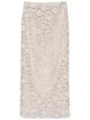 P.a.r.o.s.h Peonia Skirt In Grey