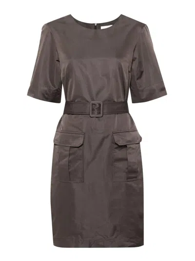 P.A.R.O.S.H VESTIDO CORTO - GRIS