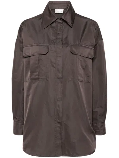 P.a.r.o.s.h Pesca Shirt In Brown