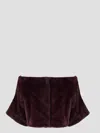 P.a.r.o.s.h Short Artificial Fur Coat