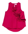 P.a.r.o.s.h Pimpy Blouse In Red